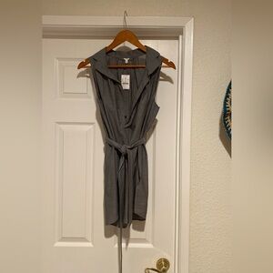 J.Crew long cotton blouse